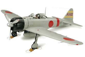 TAMIYA  MITSUBISHI A6M2B ZERO FIGHTER  MODEL 21 (ZEKE)