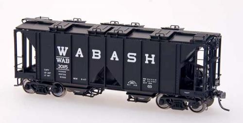 INTERMOUNTAIN HO SCALE 1958 Cu. Ft. 2 BAY HOPPER - WABASH