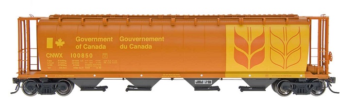 INTERMOUNTAIN RAILWAY HO Cylindrical Covered Hopper Canadian Wheat Board 45119