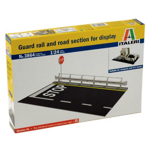 ITALERI GUARD RAIL & ROAD SECTION FOR DISPLAY