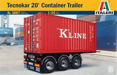 ITALERI  Tecnokar 20' Container Trailer