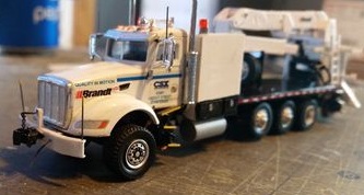 Lacy HO Custom CSX Brandt Truck 