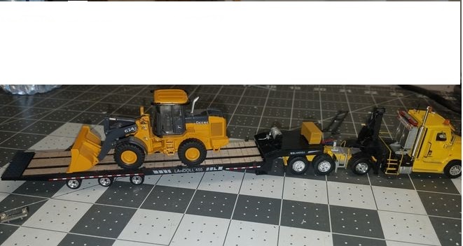 john deere truck and trailer