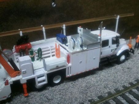 Lacy HO Custom NS Rail Service Truck