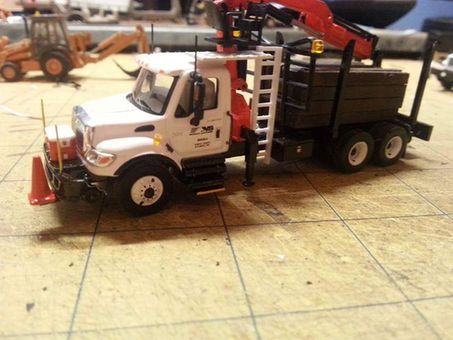 Lacy HO Custom NS Tie hauler truck