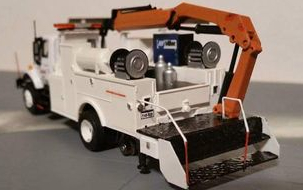 Lacy HO Custom BNSF DCC Powered Service Truck