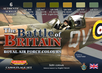 LifeColor Battle of Britain RAF Set (22ml x 6)