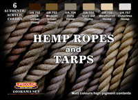 LifeColor Hemp Ropes and Tarps set (22ml x 6)