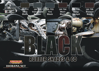 LifeColor Shades of Black Set (22ml x 6)