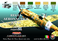 LifeColor WWII Italian Royal Air Force Set 1 (22ml x 6)