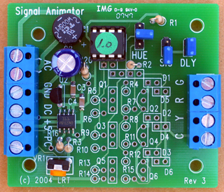 LOGIC RAIL Random Signal Animator version RSA-1