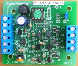 LOGIC RAIL  Random Signal Animator version RSAD-SBCA-IR with infrared detection