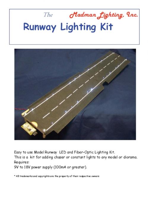 MADMAN  Runway Lighting Kit