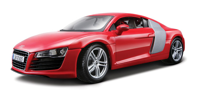 Maisto 2008 Audi R8 in Red - Premiere Edition