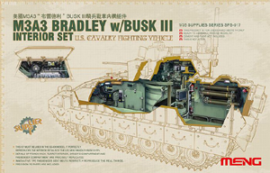 MENG  M3A3 Bradley with Busk III Interior Set