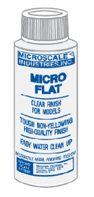 Micro Coat Flat - 1 oz. bottle (Clear Flat finish)