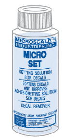 Micro Set Solution 1oz. bottle (Decal Setting Solution/Remover)