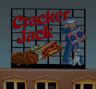 MILLER ENGINEERING Cracker Jack ( Small Sign )