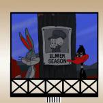 MILLER ENGINEERING Large Elmer Fudd Billboard O/HO