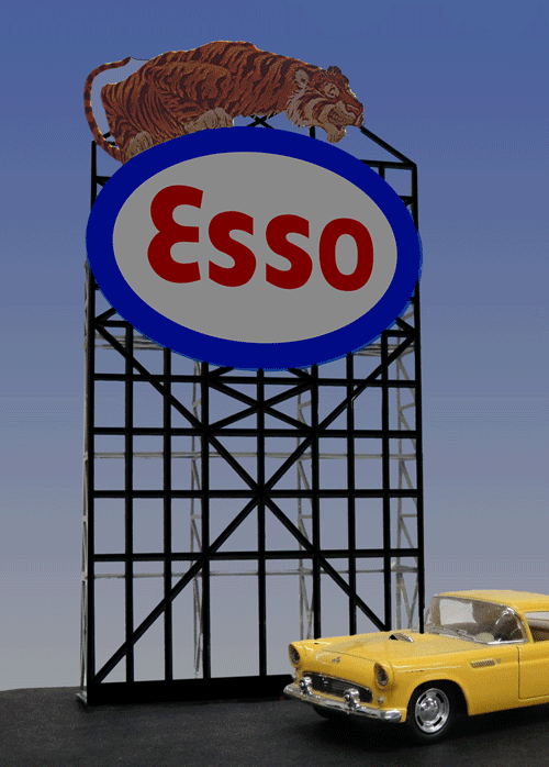 MILLER ENGINEERING Esso Roadside billboard ( SMALL )
