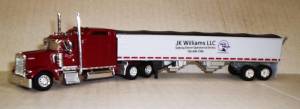 TRUCKS N STUFF Kenworth W900L, Grain Trailer TNS082 J.K. Williams LLC  