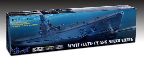 REVELL  WWII  Gato Class Submarine 