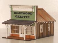 RSLASER KITS L G' s BILLIARDS / DEADWOOD GAZETTE FACADE STRUCTURE