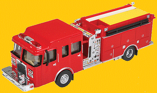 ECC LEDs ( Walthers ) HO Scale Fire Pump Truck 
