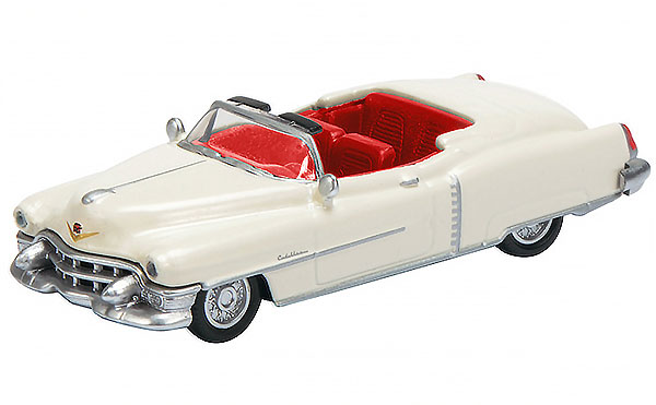 SCHUCO 1953 Cadillac Eldorado in White with Red Interior