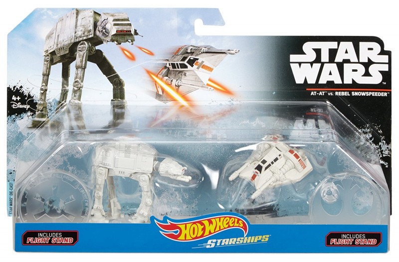Hot Wheels Star Wars AT-AT vs Rebel SnowSpeeder