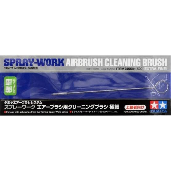 TAMIYA Spray-Work Airbrush Cleaning Brush (Extra Fine)