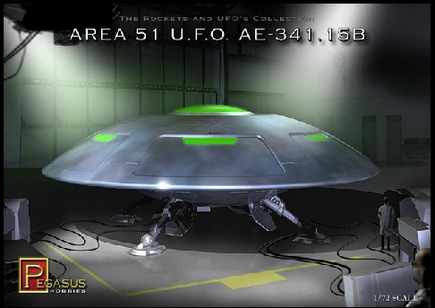 TenaControls Light kit for Area 51 UFO made by Pegasus Hobbies