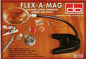 DONEGAN OPTICAL FLEX ARM MAGNIFIER