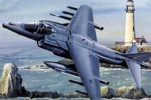 TRUMPETER  RAF HARRIER GR. MK 7