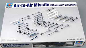 TRUMPETER US AIRCRAFT WEAPONS AIR TO AIR MISSILES