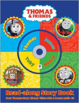 Thomas and Friends Read-along Story Book ( Thomas, James, Toby, Henry )