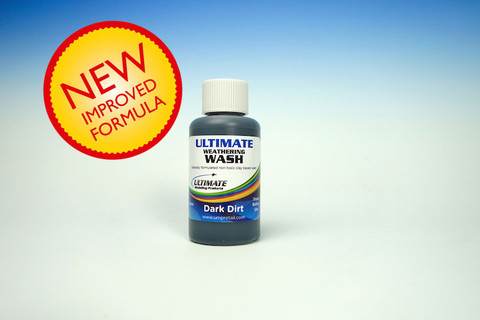 ULTIMATE WEATHERING WASH DARK DIRT ( NEW IMPROVED FORMULA )