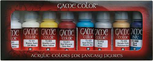 Vallejo High Elves Game Color Set (8 Colors)