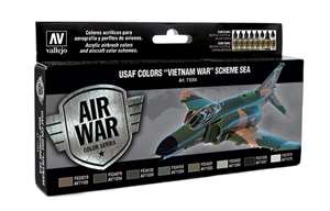 Vallejo USAF Colors 'Vietnam War' Scheme Sea (South East Asia) 'Air War Color Series'