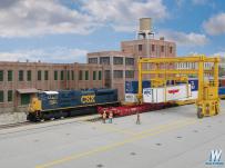 Walthers Intermodal Yard Pavement Kit