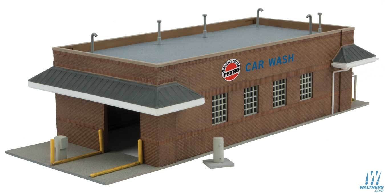 WALTHERS Gas Station Car Wash Kit ( New Release )