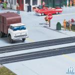 WALTHERS Rubber Mat Style Grade Crossing ( Kit )
