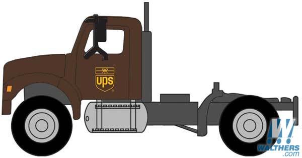 WALTHERS International(R) 4900 Single Axle Semi Tractor Only Assembled *